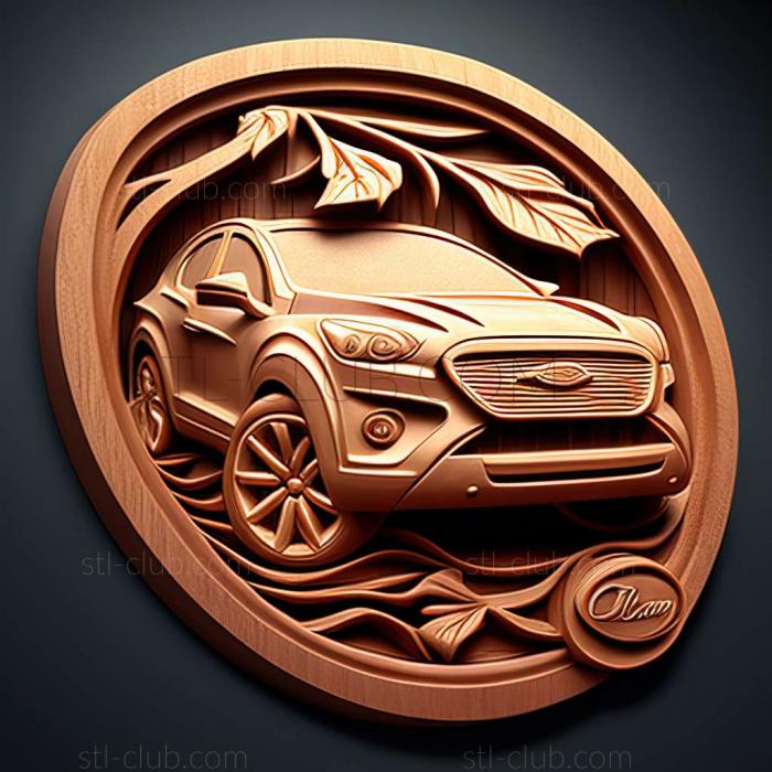 3D модель Ford Escape Hybrid (STL)